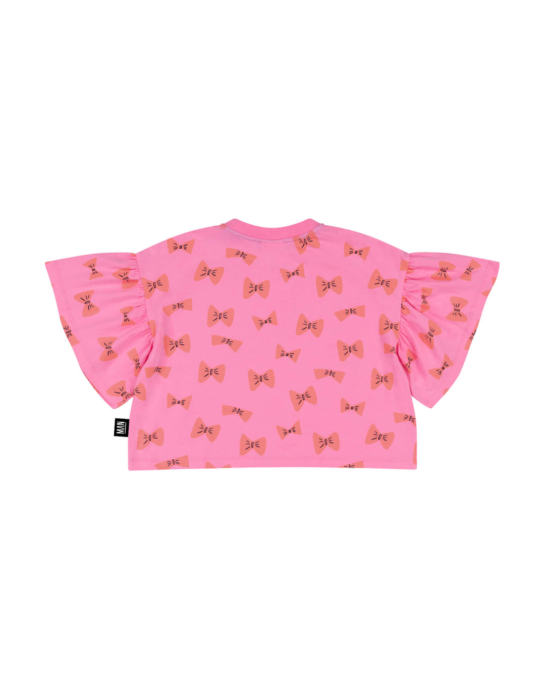 Little Man Happy BOW-MAZING Boxy Puff T-Shirt - Meisjesshirt 2