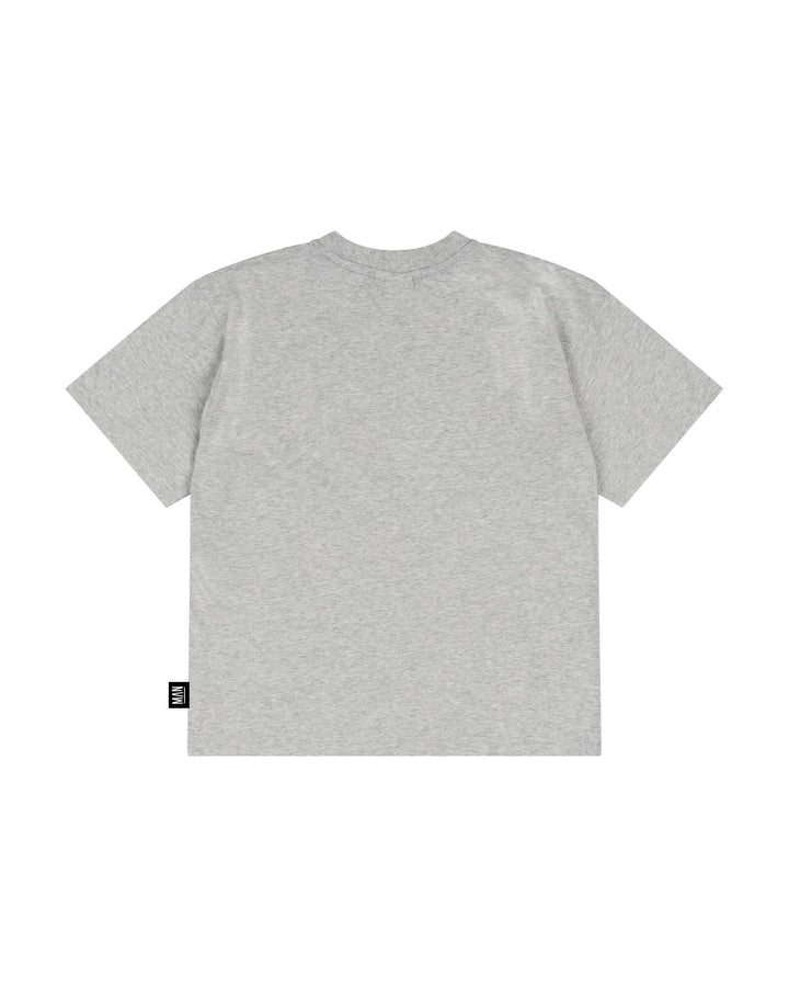 Little Man SILLY EYES Skate T-Shirt - Kindershirt - Grijs 3