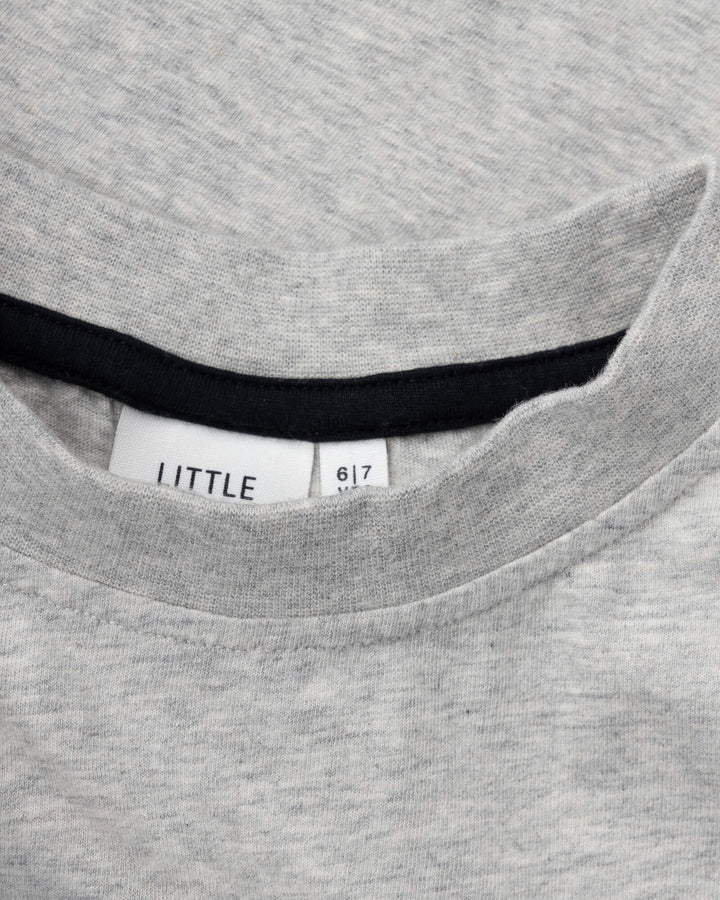 Little Man SILLY EYES Skate T-Shirt - Kindershirt - Grijs 4