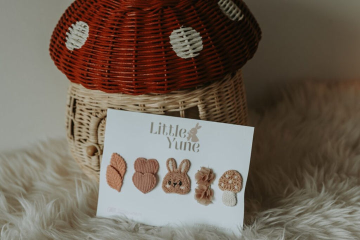 Little Yune Antislip Haarspeldjes Set Bunny Love - Baby 2