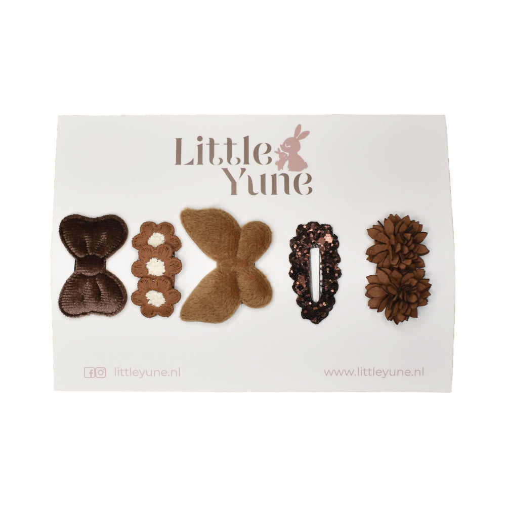 Little Yune Antislip Haarspeldjes Set Liv - Baby Haarclips 1