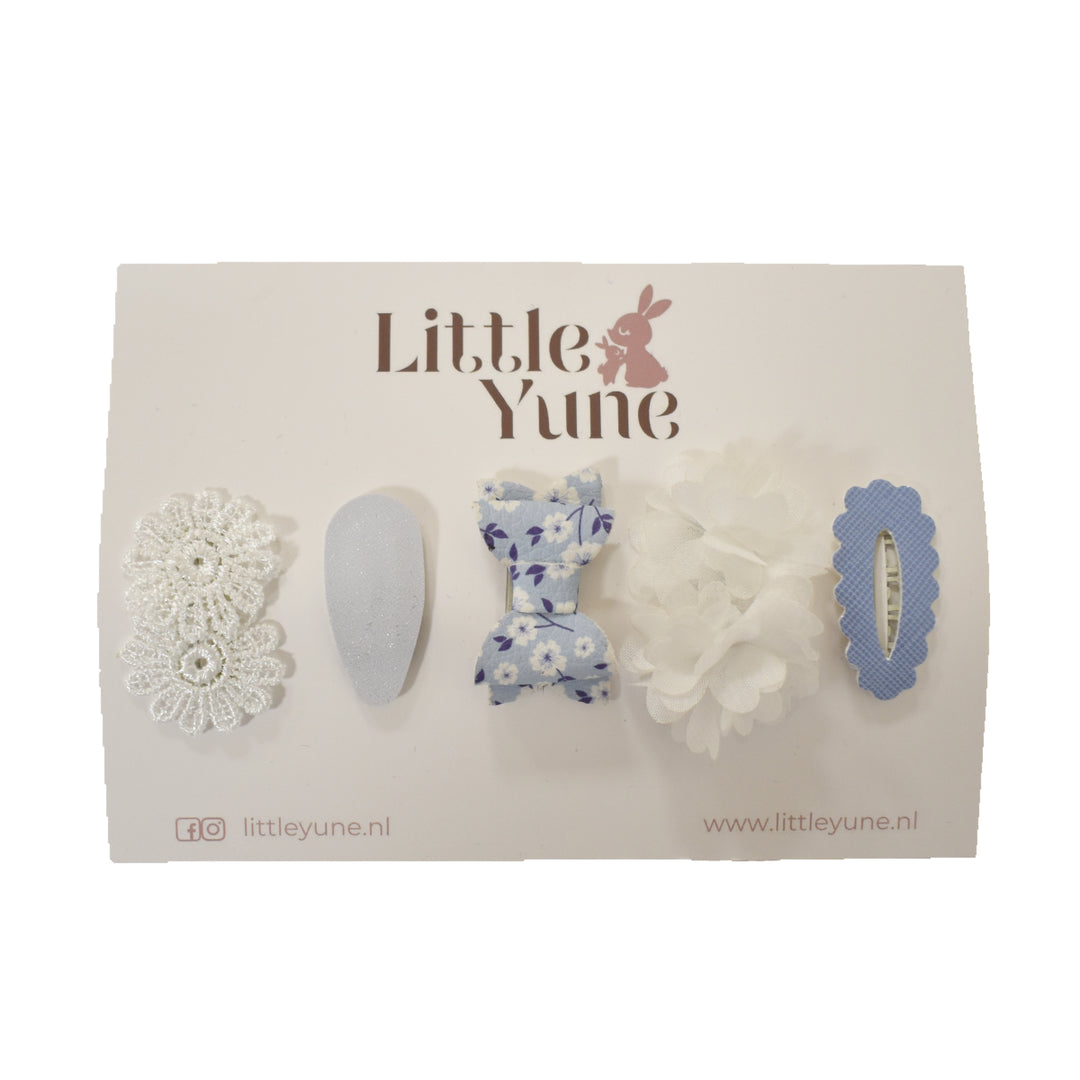 Little Yune Antislip Haarspeldjes Set Noémi - Baby Hairclips 1