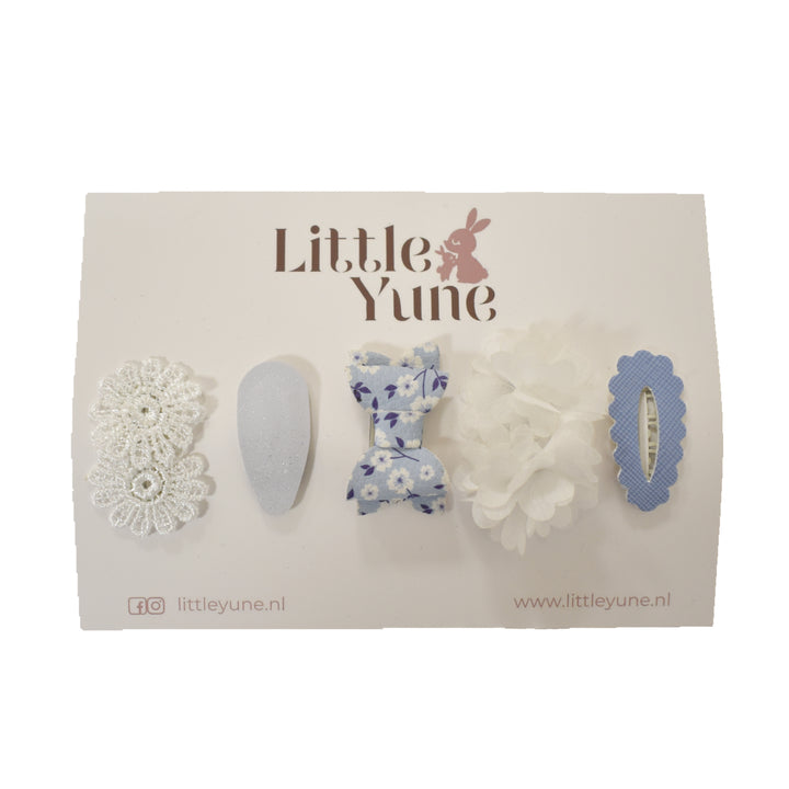 Little Yune Antislip Haarspeldjes Set Noémi - Baby Hairclips 1