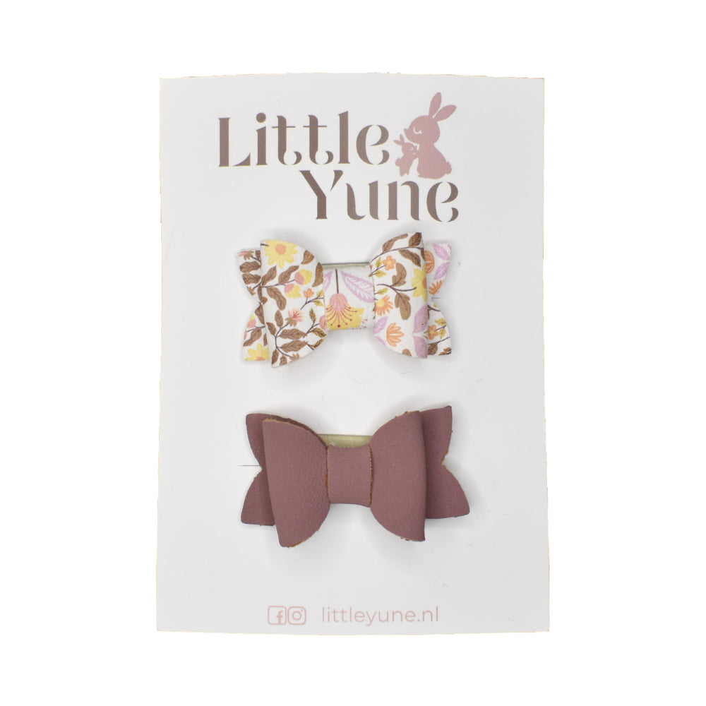 Little Yune Antislip Haarspeldjes Strikjes Bobby - Baby 1