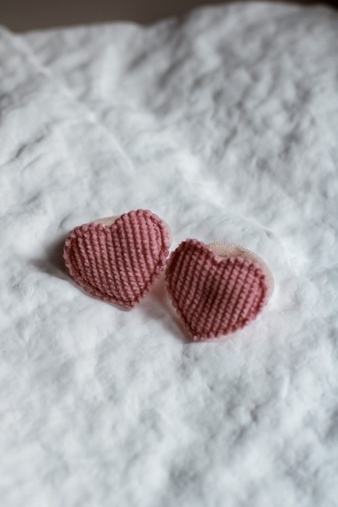 Little Yune Elastiekjes set van 2 Cuddle Hearts Dusty Roze 1