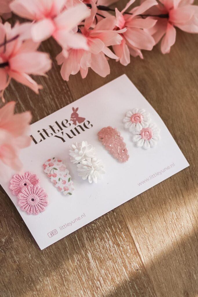 Little Yune Antislip Haarspeldjes Set Lieke - Baby Hairclips 2
