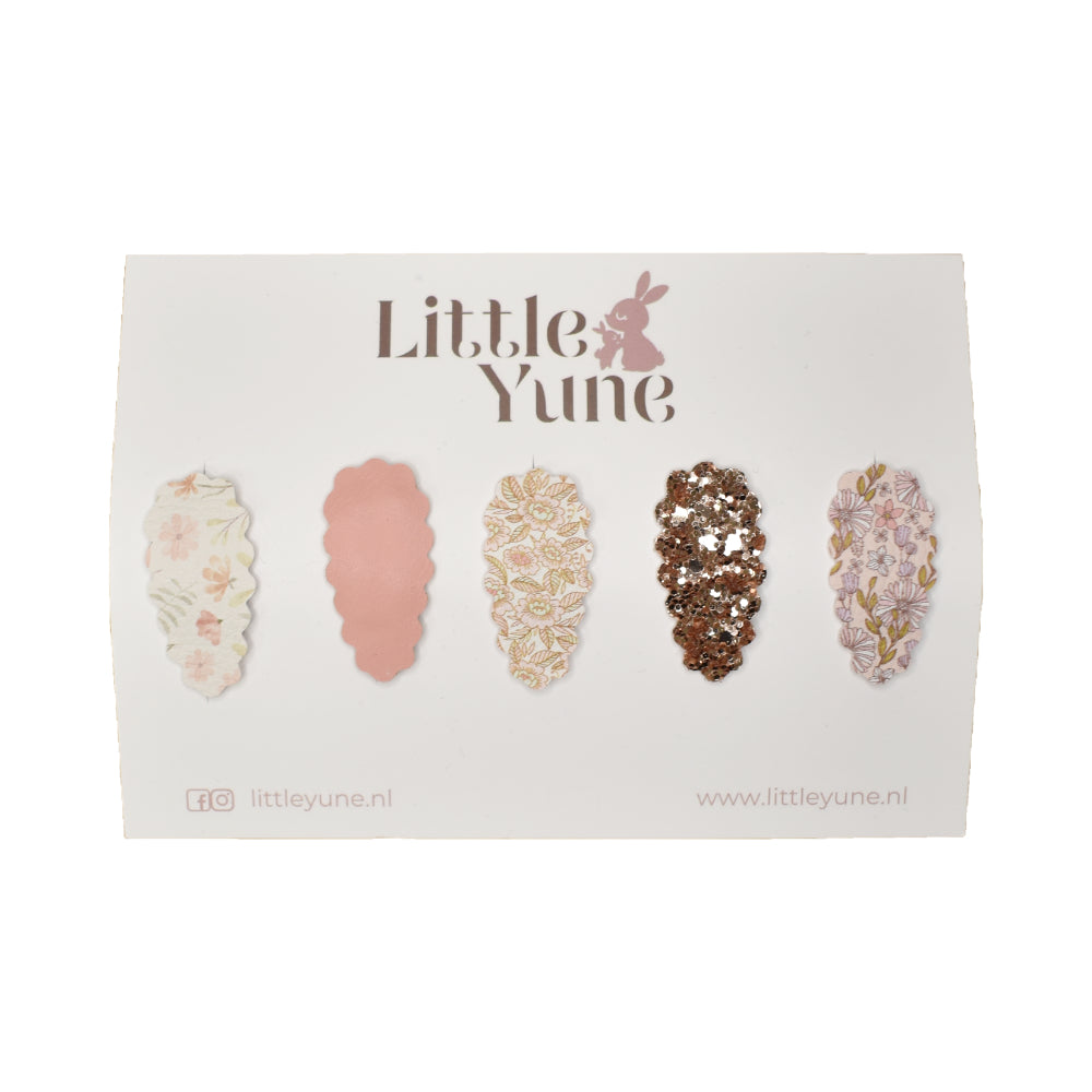 Little Yune Antislip Haarspeldjes Set Milou - Baby Hairclips 1