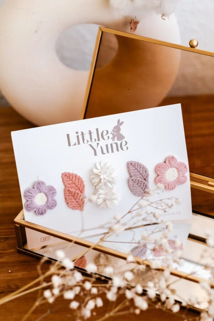 Little Yune Antislip Haarspeldjes Set Sara - Baby Hairclips 2