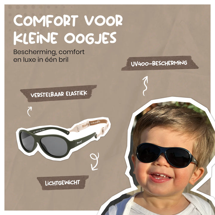 Maesy Baby Zonnebril Joya - 0 t/m 2 jaar - Flexibel - Ecru 2