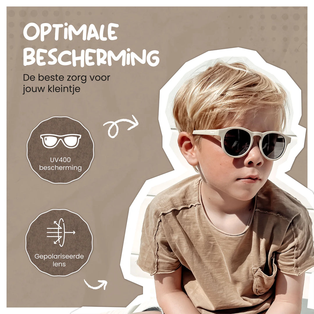 Maesy Kleuter Zonnebril Faela - 3 t/m 6 jaar -Flexibel Bruin 3