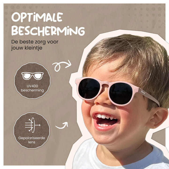 Maesy Peuter Zonnebril Bowi - 1 t/m 3 jaar - Flexibel Blauw 3