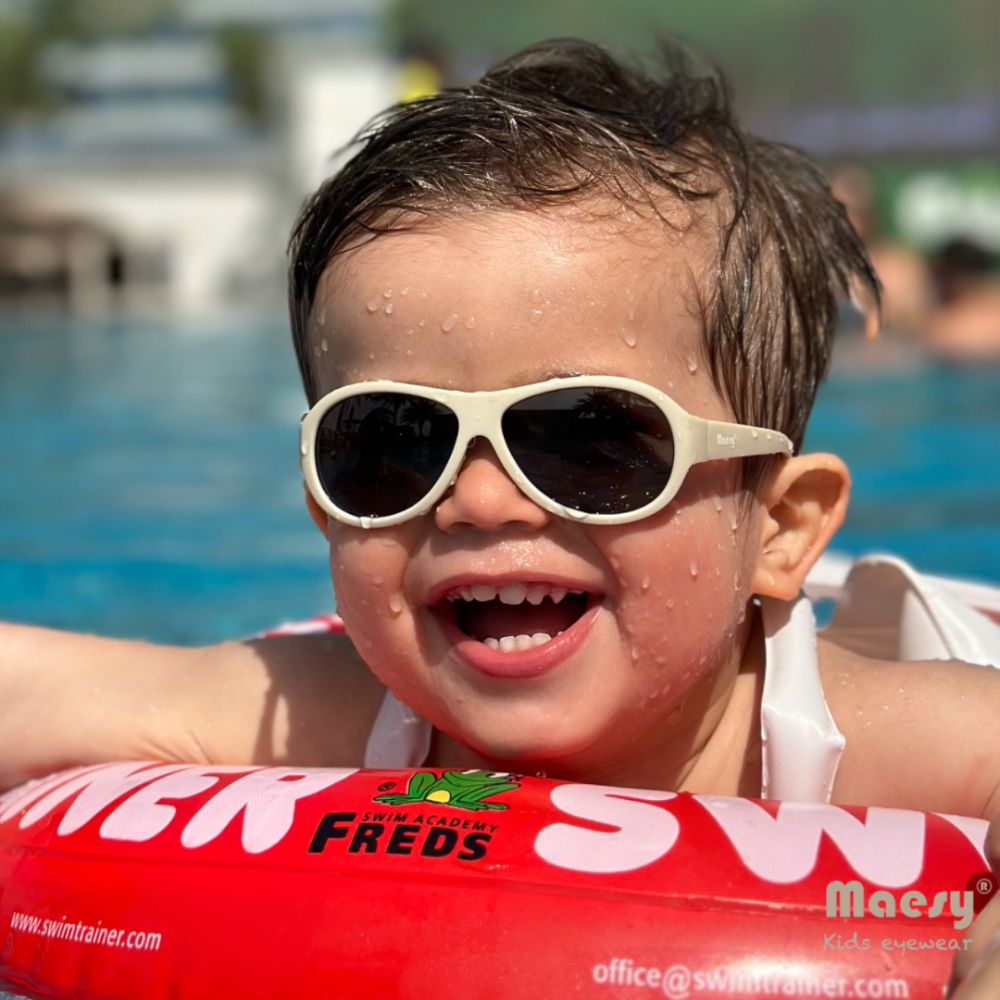 Maesy Baby Zonnebril Joya - 0 t/m 2 jaar - Flexibel - Ecru 9