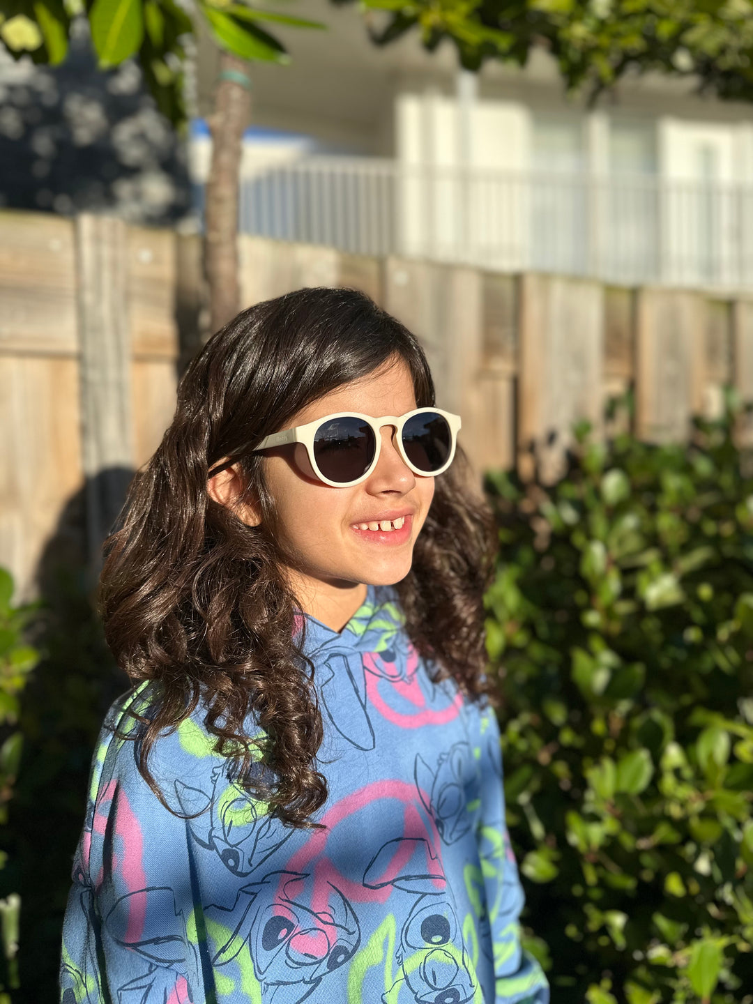 Maesy Kinder Zonnebril Novi - 6 t/m 12 jaar - Flexibel Ecru 8