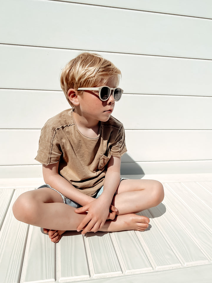 Maesy Kleuter Zonnebril Faela - 3 t/m 6 jaar - Flexibel Ecru 9
