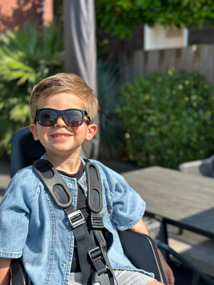 Maesy Peuter Zonnebril Luca - 1 t/m 3 jaar - Flexibel Zwart 8