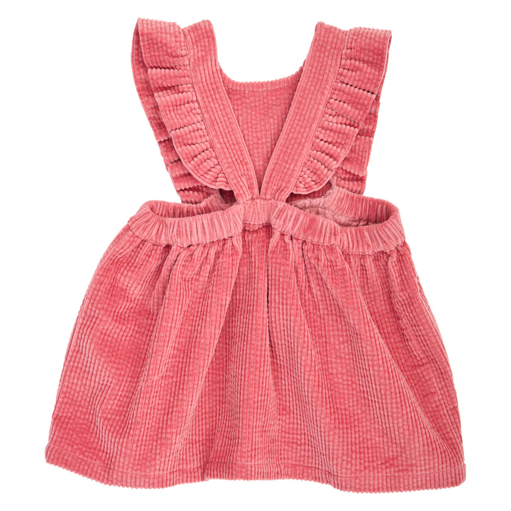 Müsli Corduroy Pinafore Dress - Baby Meisjes Jurk - Roze 3