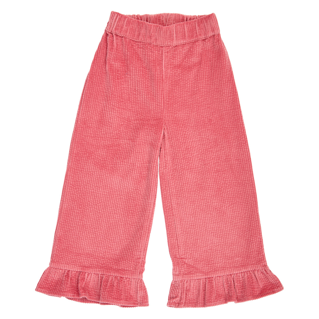 Müsli Corduroy Wide Leg Pants Baroque Rose - Meisjesbroek 1