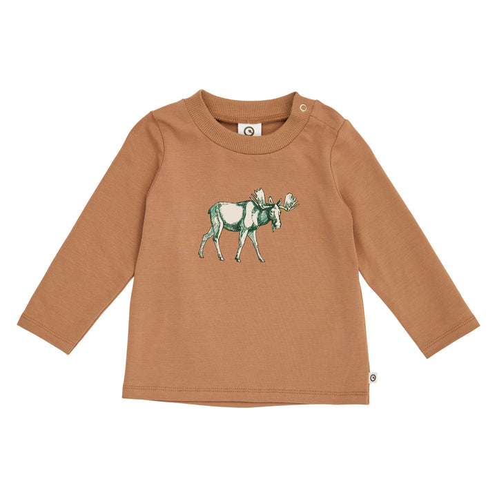 Müsli Cozy Me Moose Longsleeve Tee - Baby Jongens Shirt 1