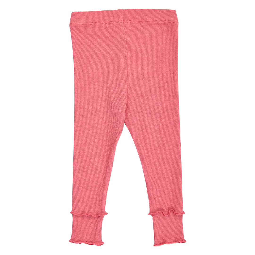 Müsli Cozy me Rib Deco Legging - Baby Meisjeslegging - Roze 2