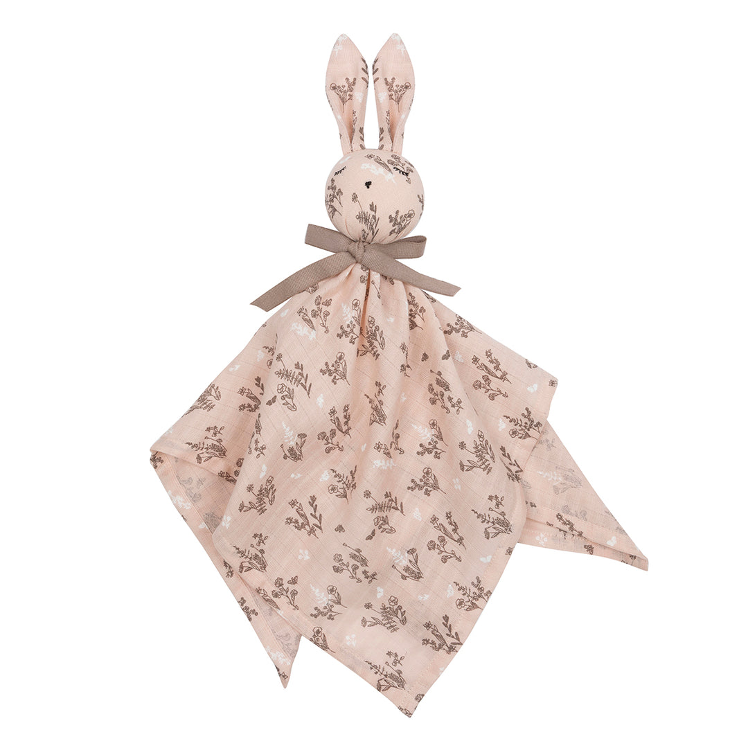 Müsli Flora Tutteldoekje - Baby Meisjes Knuffeldoekje Roze 1