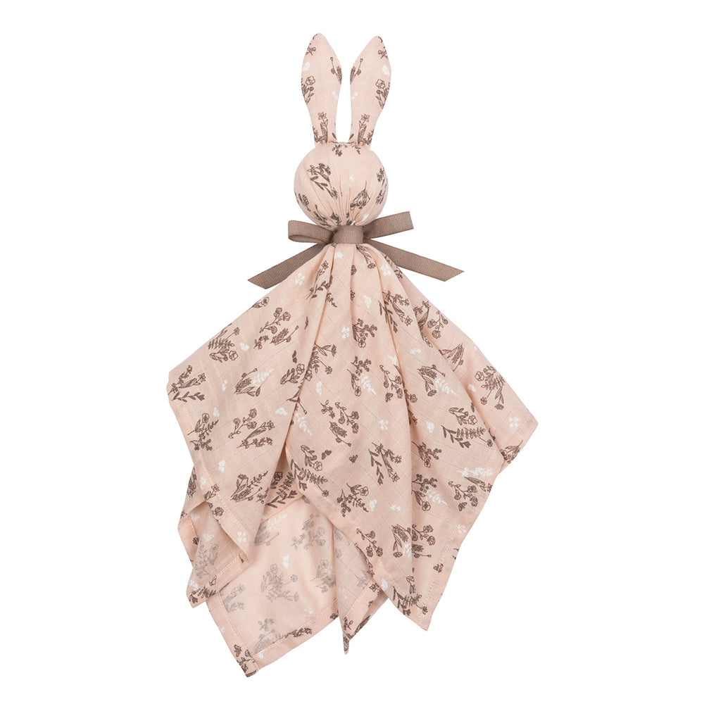 Müsli Flora Tutteldoekje - Baby Meisjes Knuffeldoekje Roze 2