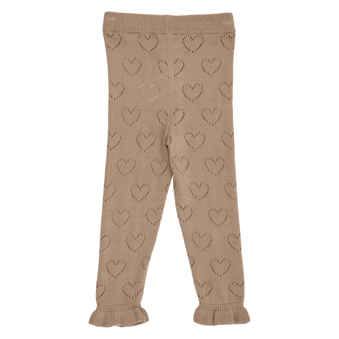 Müsli Knit Pointelle Heart Pants - Baby Meisjes Broek 3