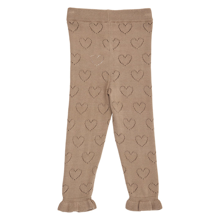 Müsli Knit Pointelle Heart Pants - Baby Meisjes Broek 3
