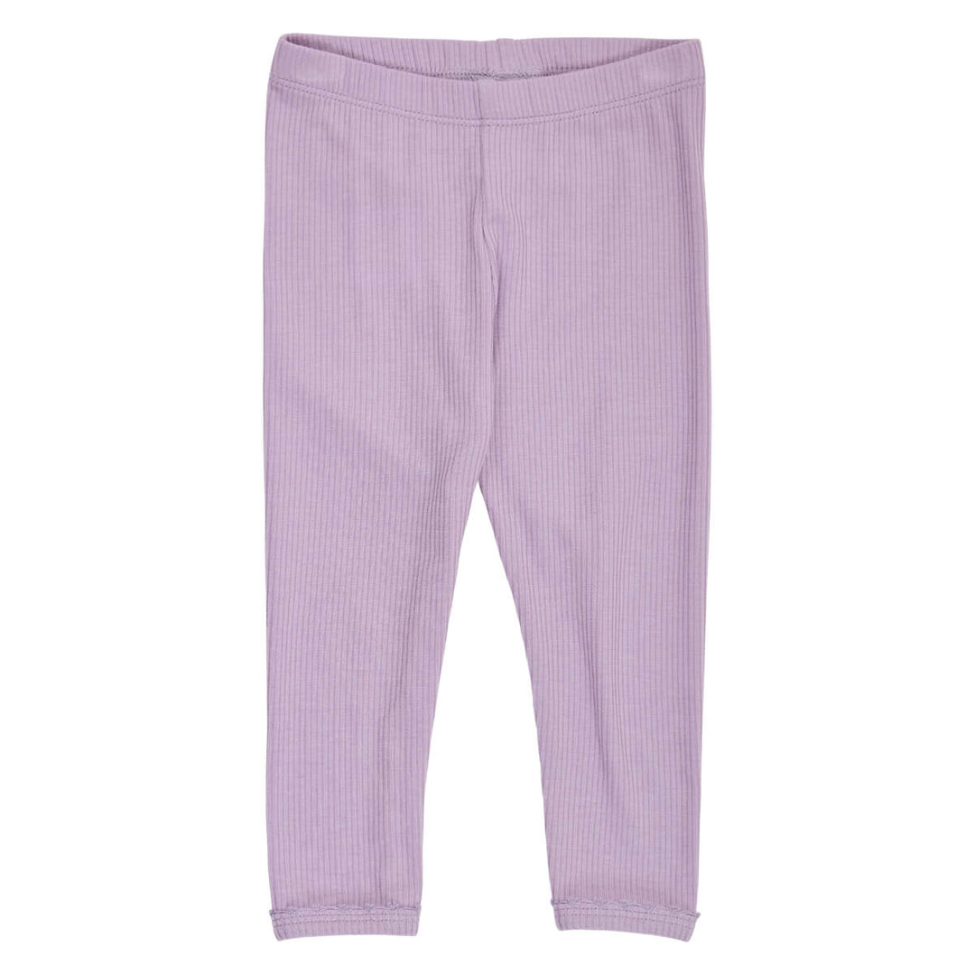 Müsli Mellow Picot Leggings - Baby Meisjes Legging - Lila 1