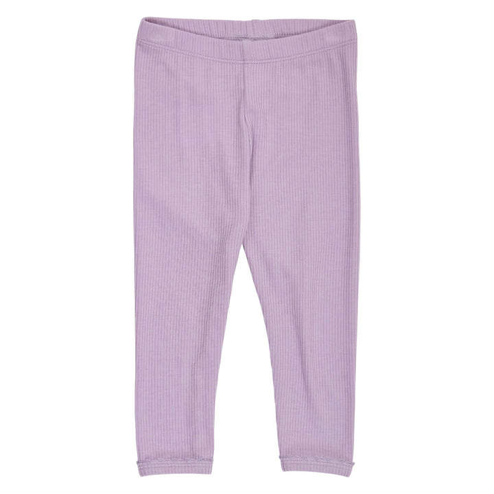 Müsli Mellow Picot Leggings - Baby Meisjes Legging - Lila 1