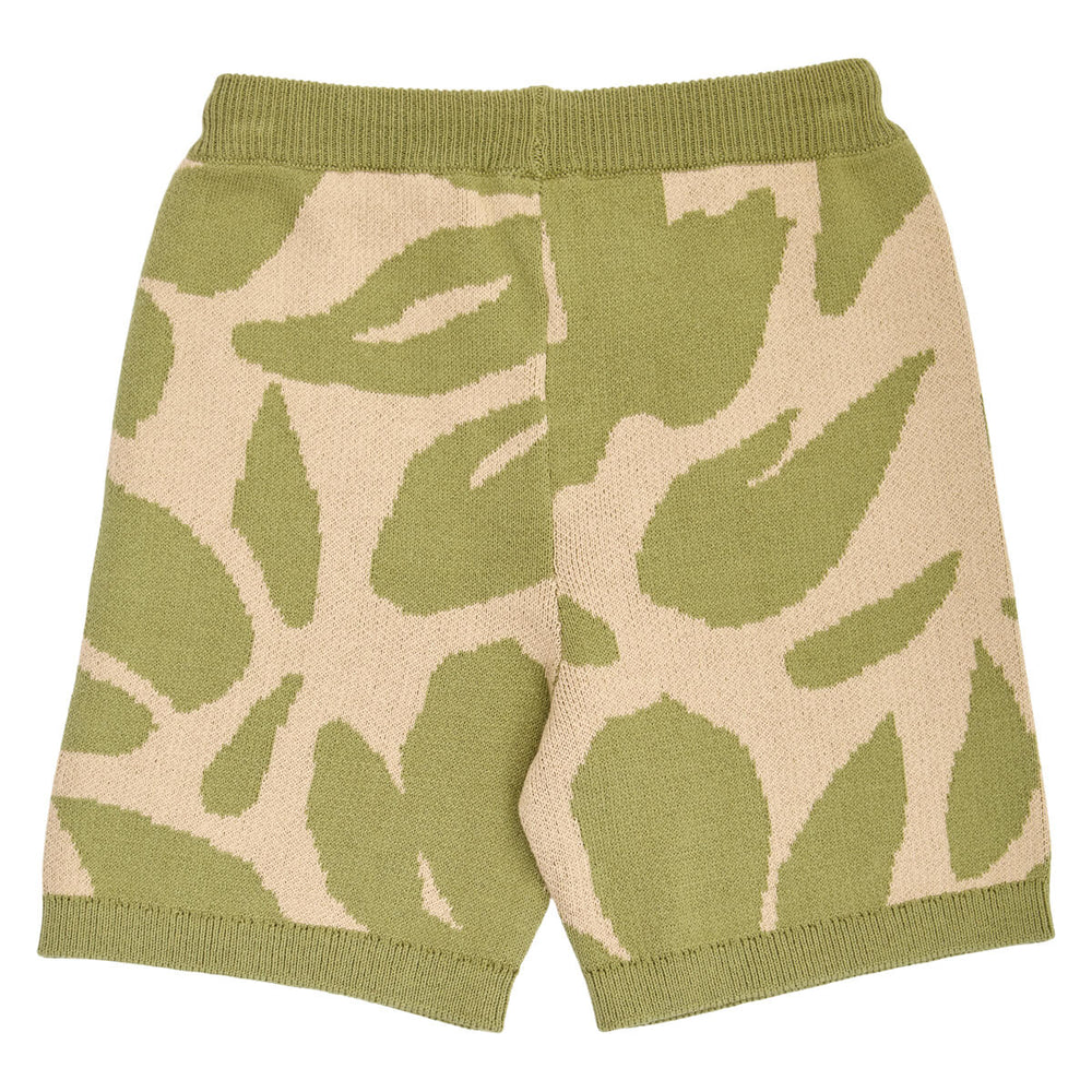 Müsli Natures Imprint Knit Shorts - Korte Jongensbroek Groen 2