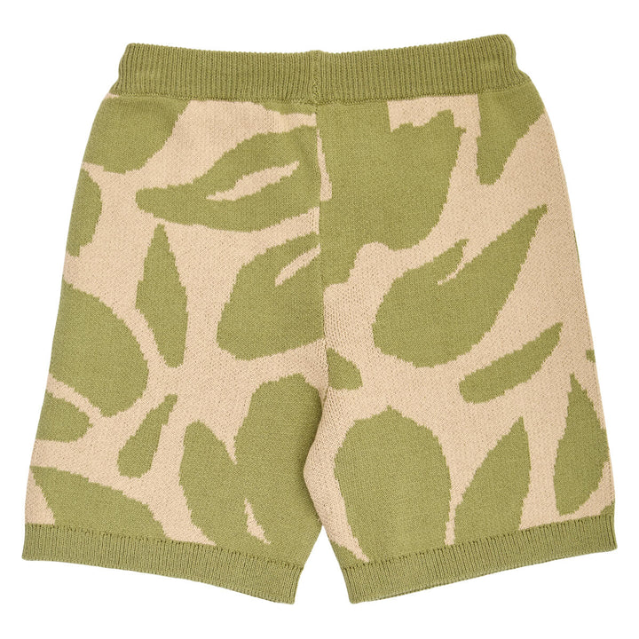 Müsli Natures Imprint Knit Shorts - Korte Jongensbroek Groen 2