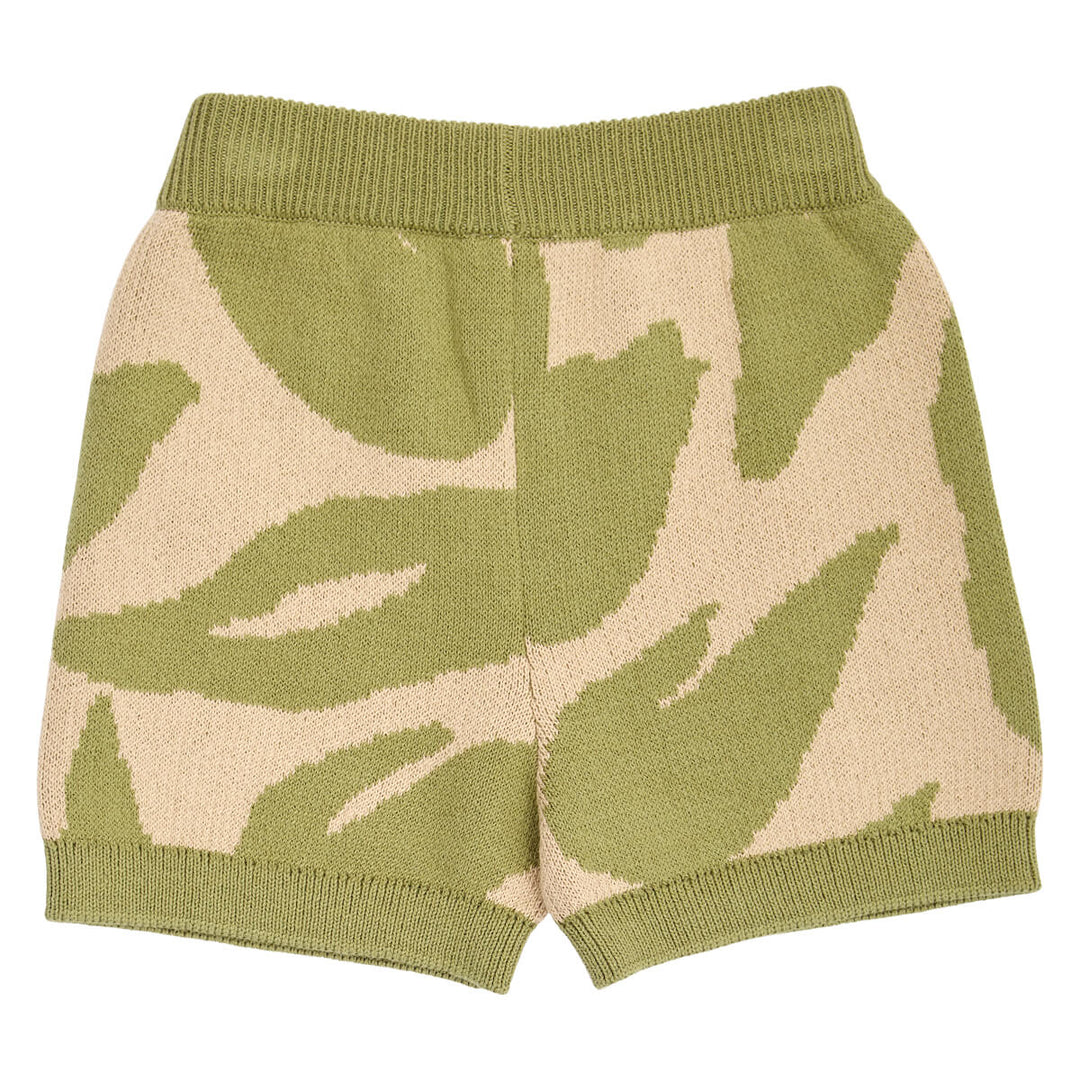 Müsli Natures Imprint Knit Shorts Baby - Baby Broekje Groen 2