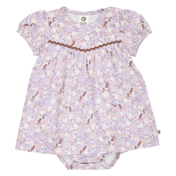 Müsli Prairie Puff Dress Body - Baby Jurkje - Lila 1