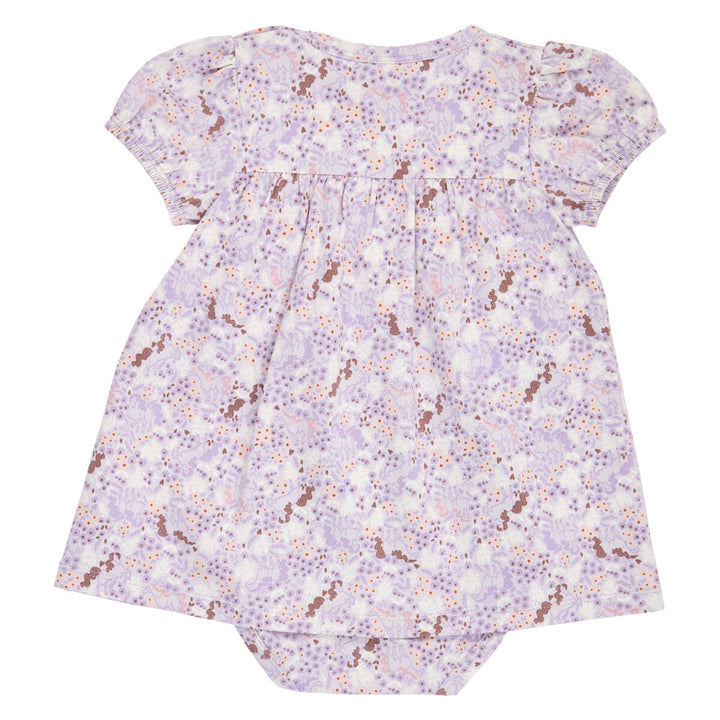 Müsli Prairie Puff Dress Body - Baby Jurkje - Lila 2