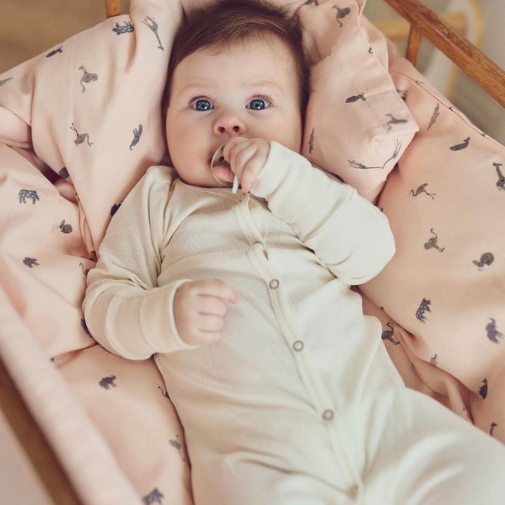  Müsli Rib Bodysuit Balsam Cream - Newborn Boxpakje - Wit4