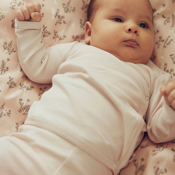 Müsli Rib Longsleeve Cardigan Balsam Cream - Newborn Vestje 3