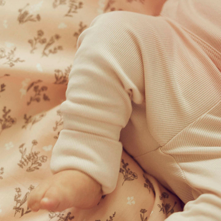 Müsli Rib Pants Balsam Cream - Newborn Baby Broekje - Wit 4