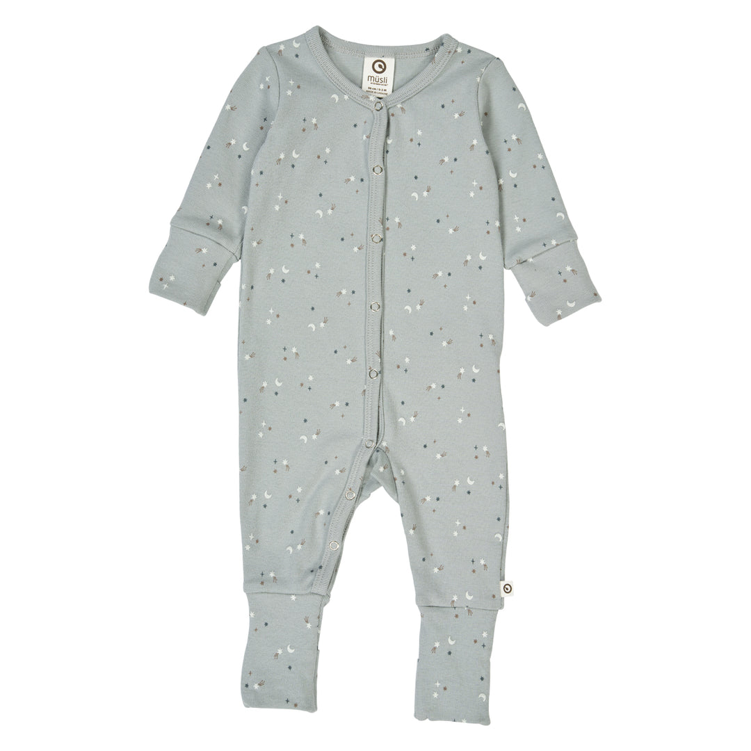 Müsli Stars Bodysuit Jasmin Blue - Newborn Boxpakje - Blauw 1
