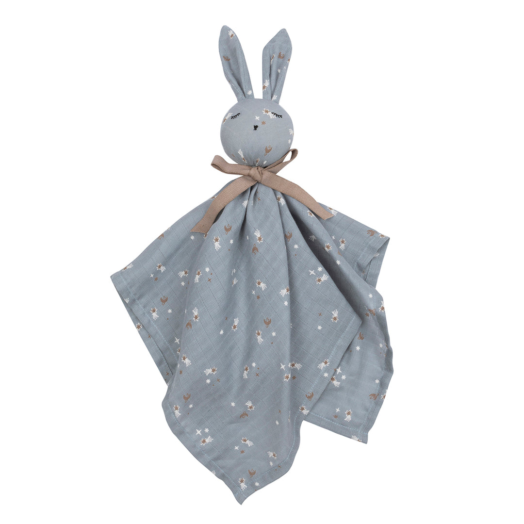 Müsli Stars Tutteldoekje - Baby Jongens Knuffeldoekje Blauw 1