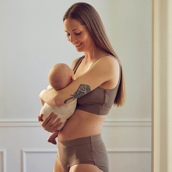 Müsli Triangle Nursing Bra Walnut - Voeding BH - Bruin 7