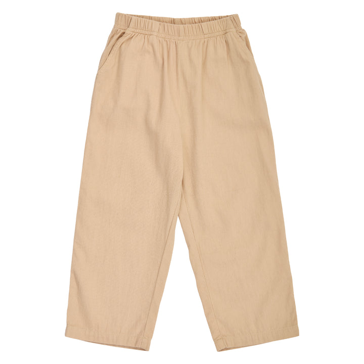 Müsli Twill Pants Safari - Lange Jongens Broek - Zand 1