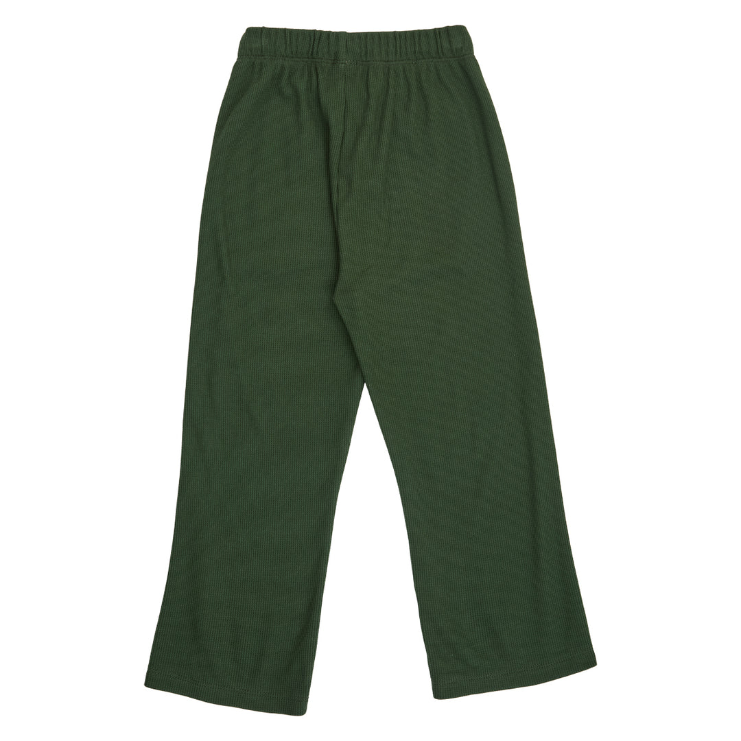 Müsli Waffle Pants Forest Green - Jongens Broek - Groen 3
