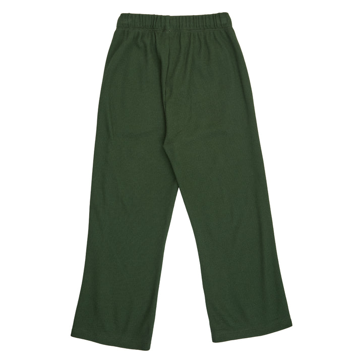 Müsli Waffle Pants Forest Green - Jongens Broek - Groen 3