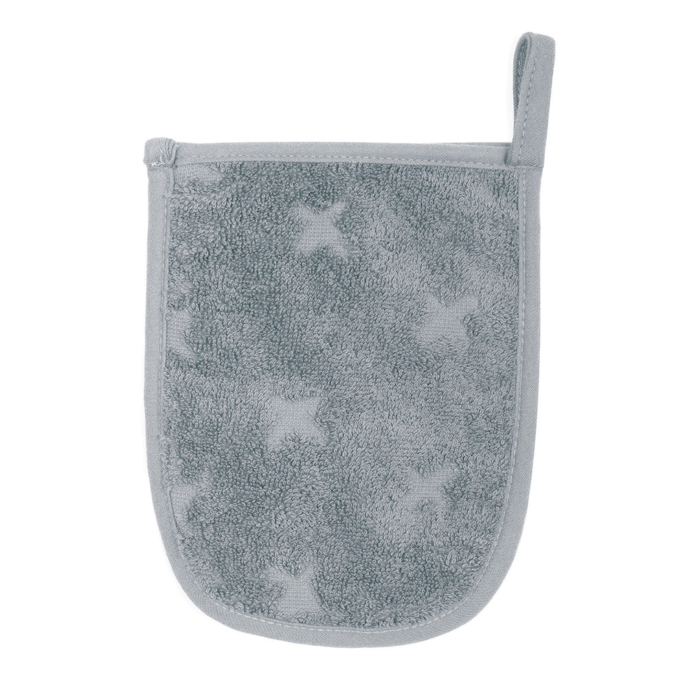 Müsli Washandjes Set van 3 Jasmin Blue - Baby  - Blauw 2