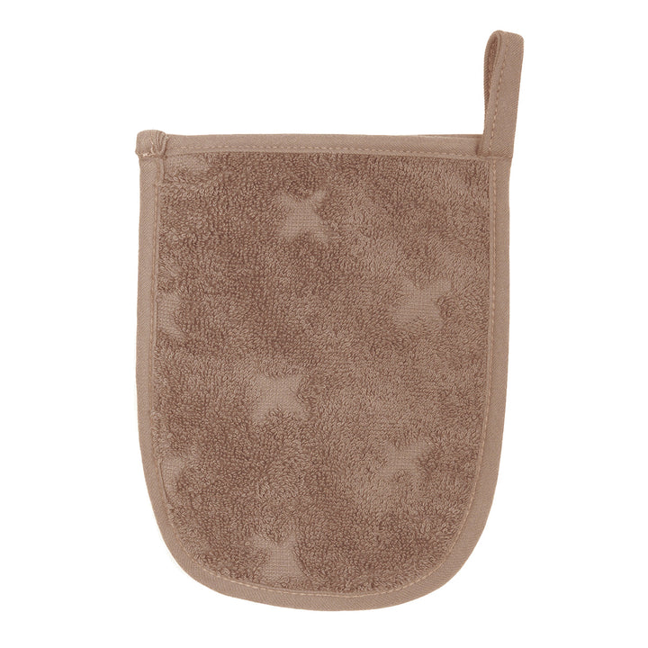 Müsli Washandjes Set van 3 Walnut - Baby  - Bruin 2