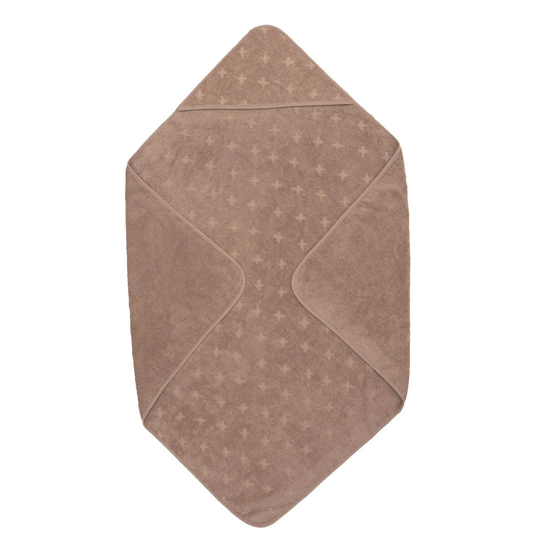 Müsli Wikkeldoek Baby Walnut - Baby Handdoek - Bruin 1