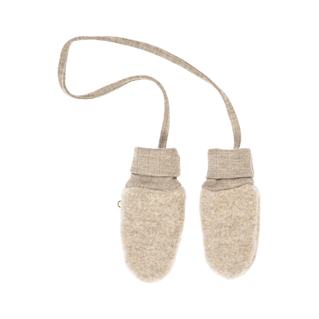 Müsli Woolly Fleece Mittens Balsam Melange - Baby Wanten 1