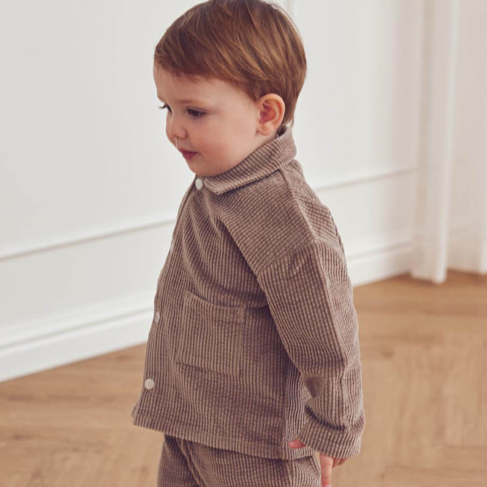 Müsli Corduroy Jacket Walnut - Jongens Jack - Taupe 2
