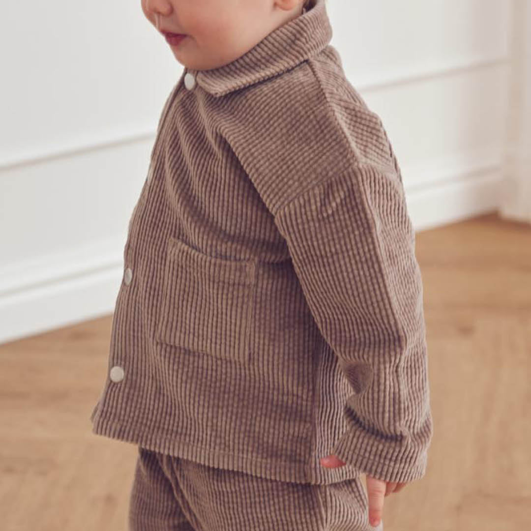 Müsli Corduroy Jacket Walnut - Jongens Jack - Taupe 4