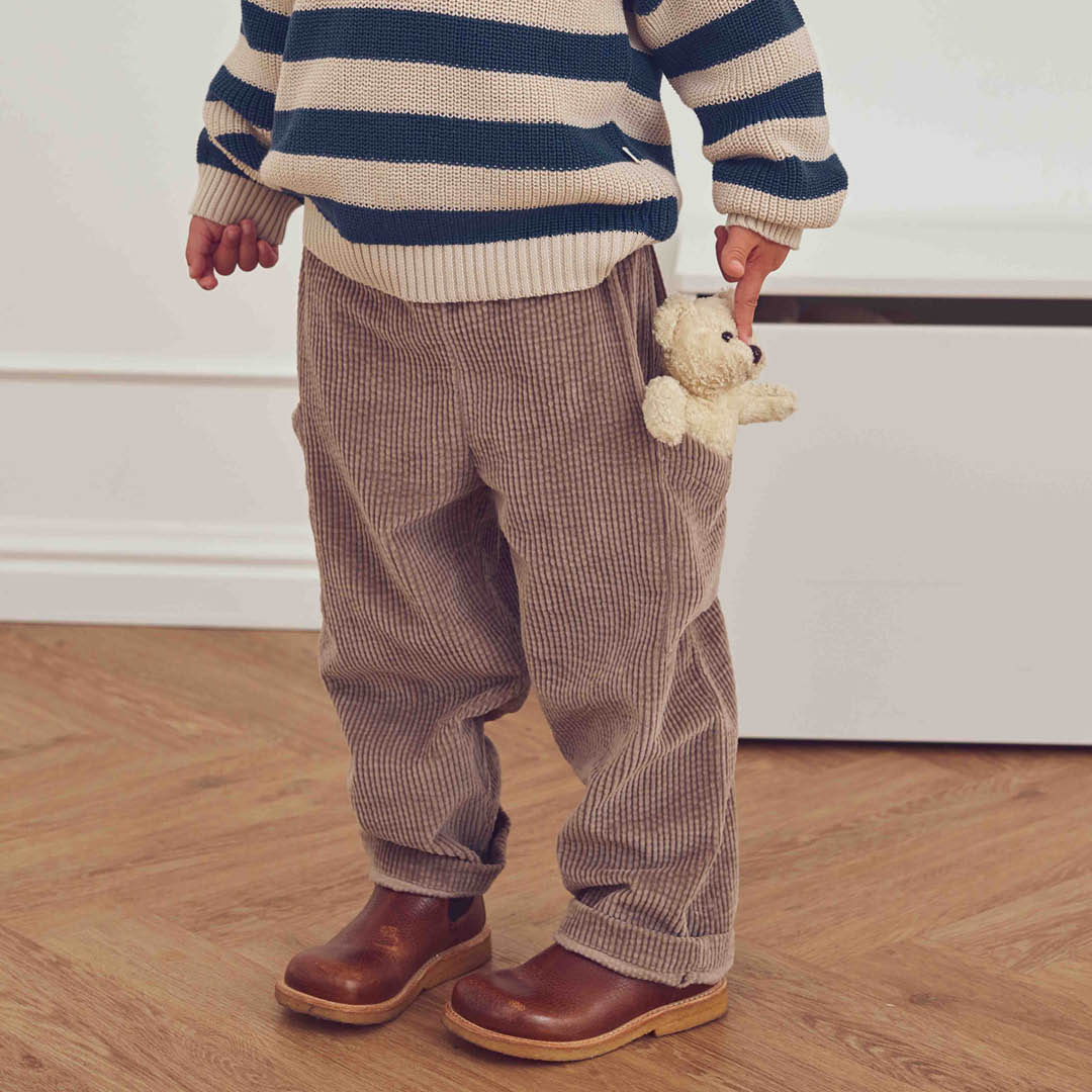 Müsli Corduroy Pants - Jongens Broek - Taupe 2